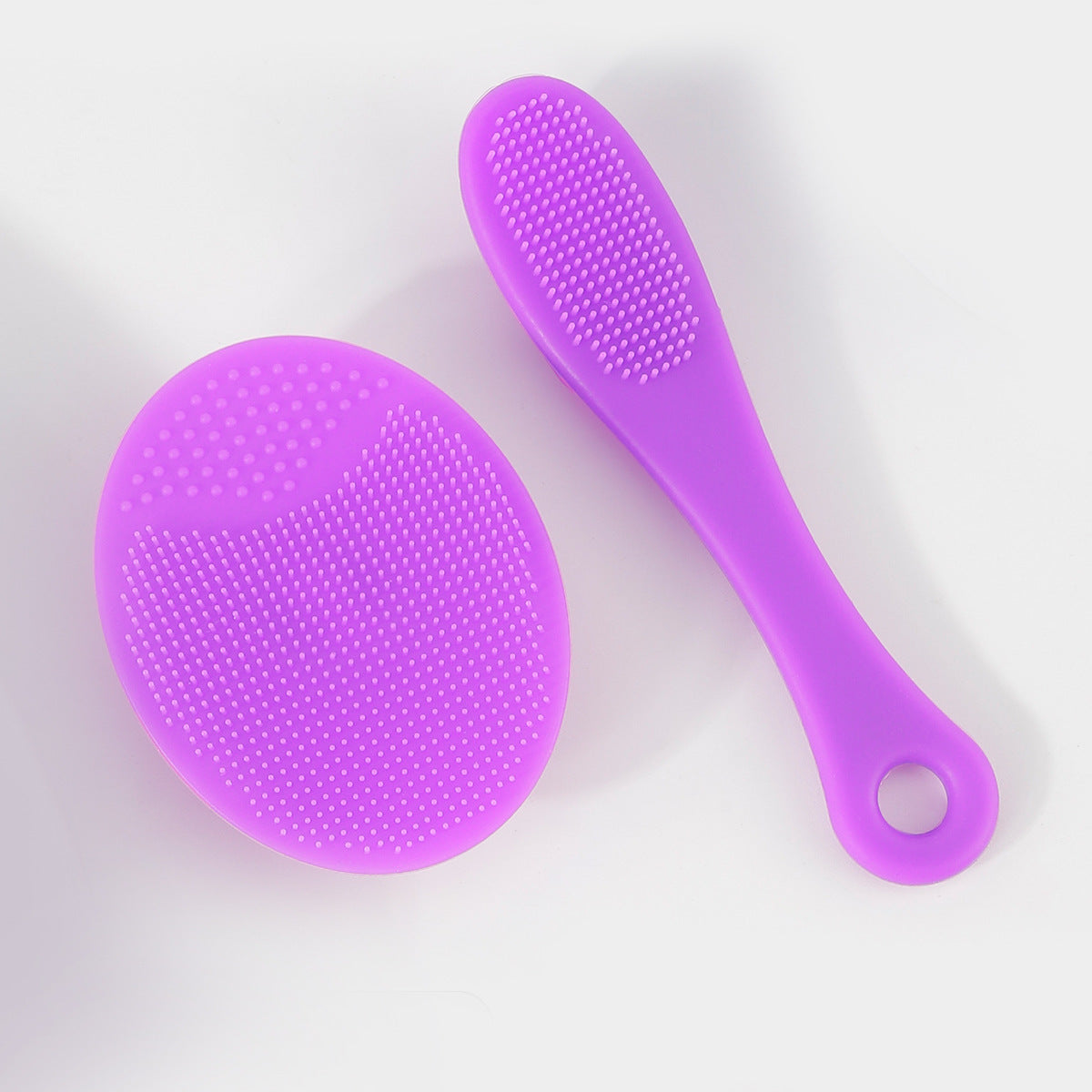 Silicone Facial Cleansing Brush with Nose Cleaner