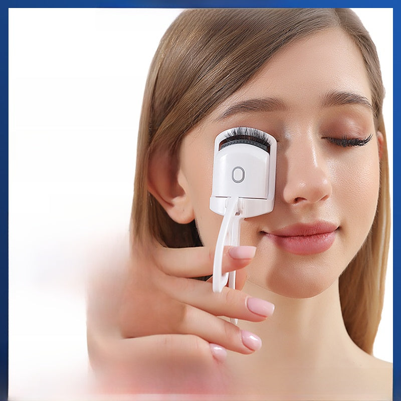 Portable Electric Heated Eyelash Curler - Perfectly Curled Lashes Anywhere