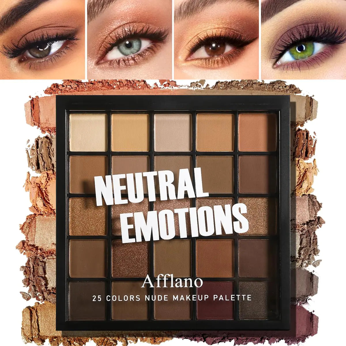 Nude Neutral Eyeshadow Palette 25 Color