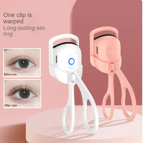 Portable Electric Heated Eyelash Curler — Perfectly Curled Lashes Anywhere