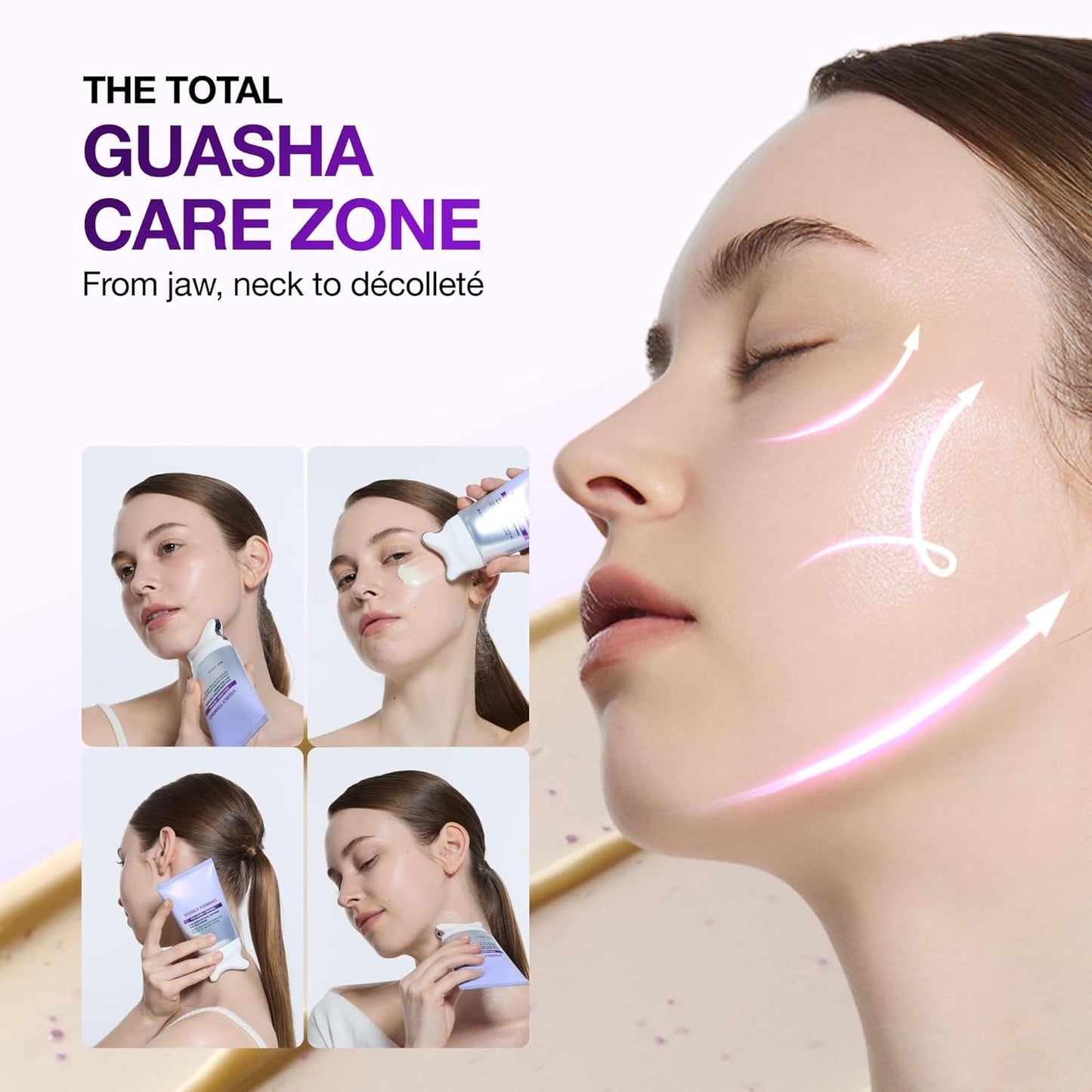 Visibly Firming Collagen Retinol Gua Sha Cream - Firm, Lift &amp; Sculpt — In One Effortless Massage