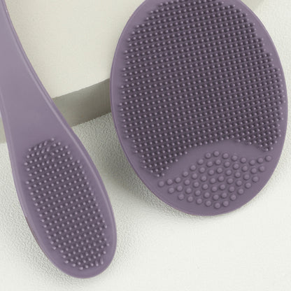 Silicone Facial Cleansing Brush with Nose Cleaner