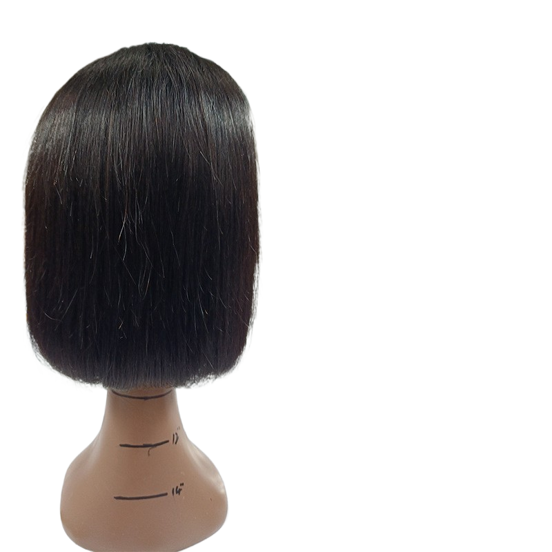 Straight Bob Human Hair Wig Lace Front