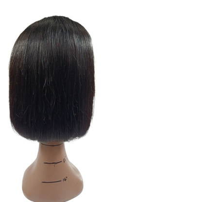 Straight Bob Human Hair Wig Lace Front