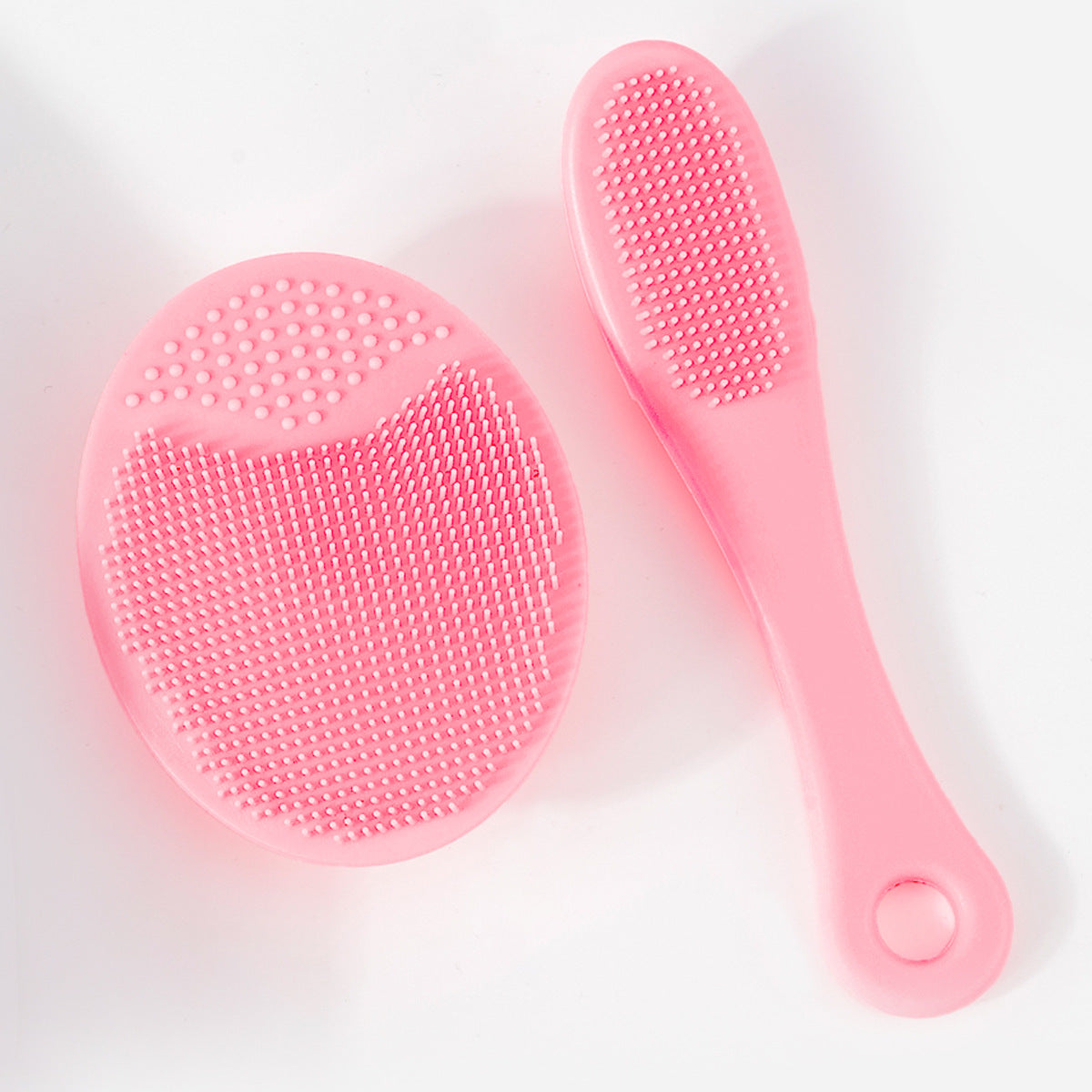 Silicone Facial Cleansing Brush with Nose Cleaner