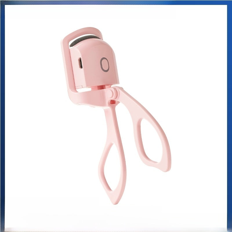 Portable Electric Heated Eyelash Curler - Perfectly Curled Lashes Anywhere