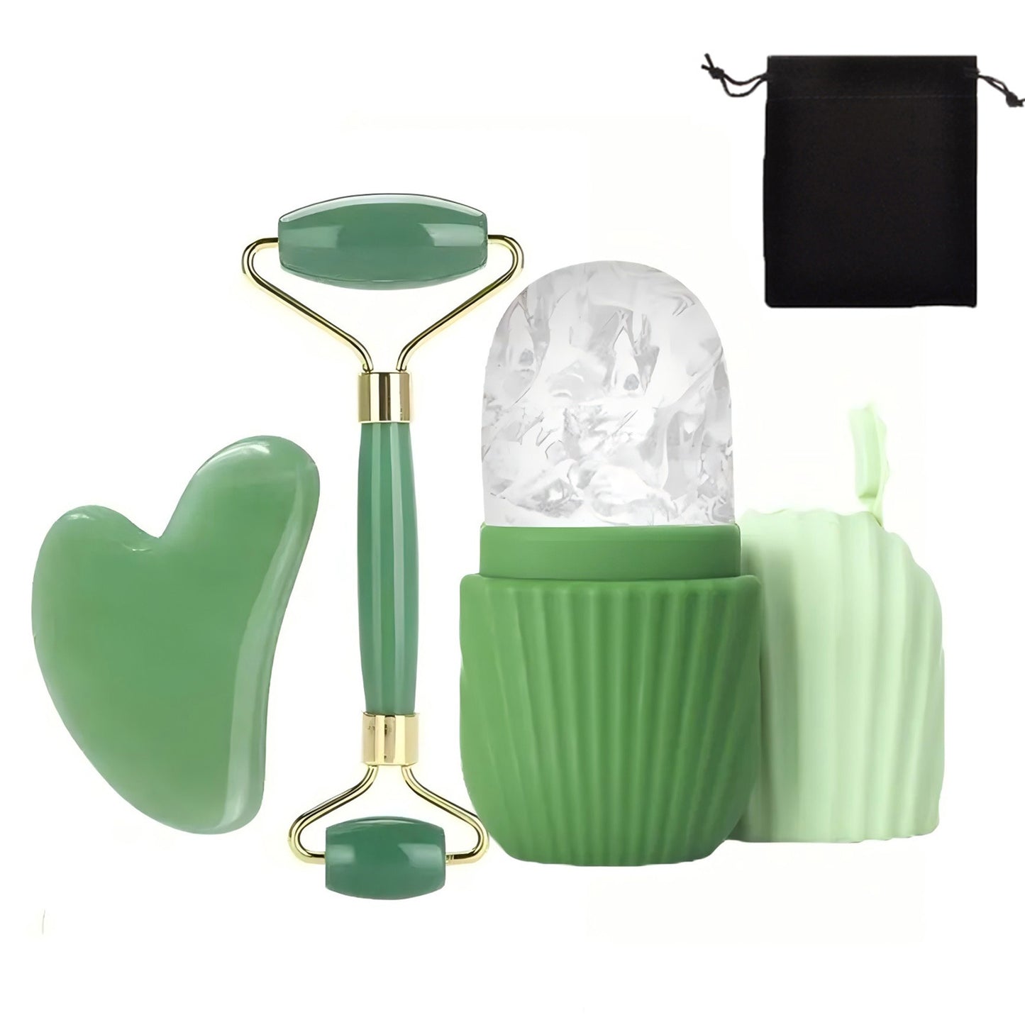 Facial Ice Roller and Scraping Board Set