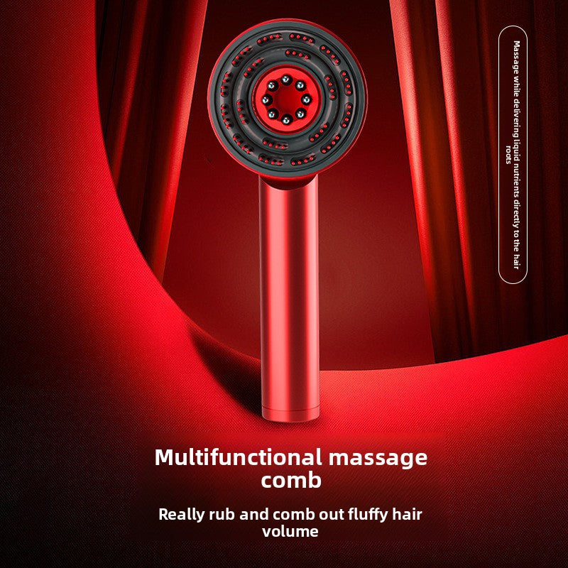Infrared Hair Care Fluffy Comb & Scalp Massager - Healthy, Shiny Hair in Minutes!