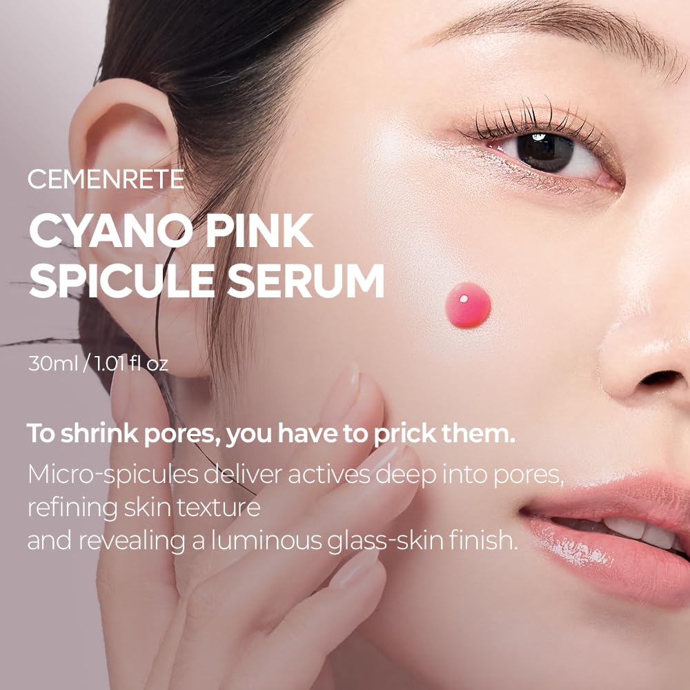Dr. Melaxin Cyano Pink Spicule Niacinamide Serum — Shrink Pores & Smooth Texture Fast