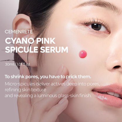 Dr. Melaxin Cyano Pink Spicule Niacinamide Serum — Shrink Pores & Smooth Texture Fast