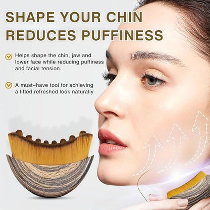 Lymphatic Contour Face Brush - Sculpt, De-Puff & Glow in Minutes