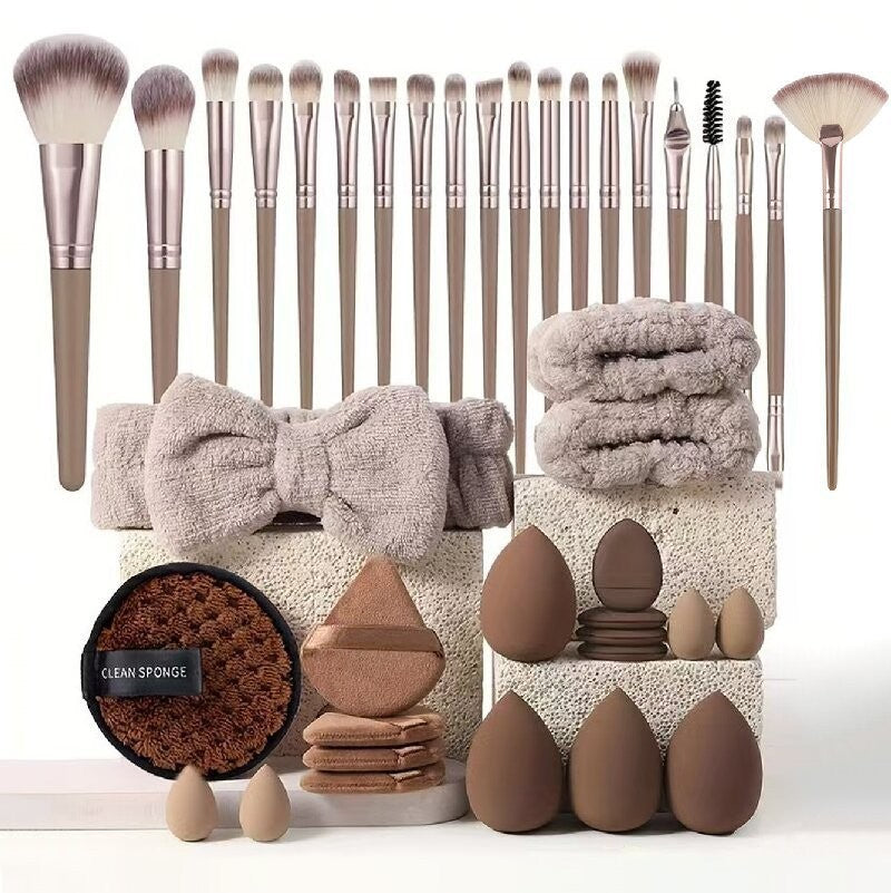 Beauty Makeup Tools + Sponge Set