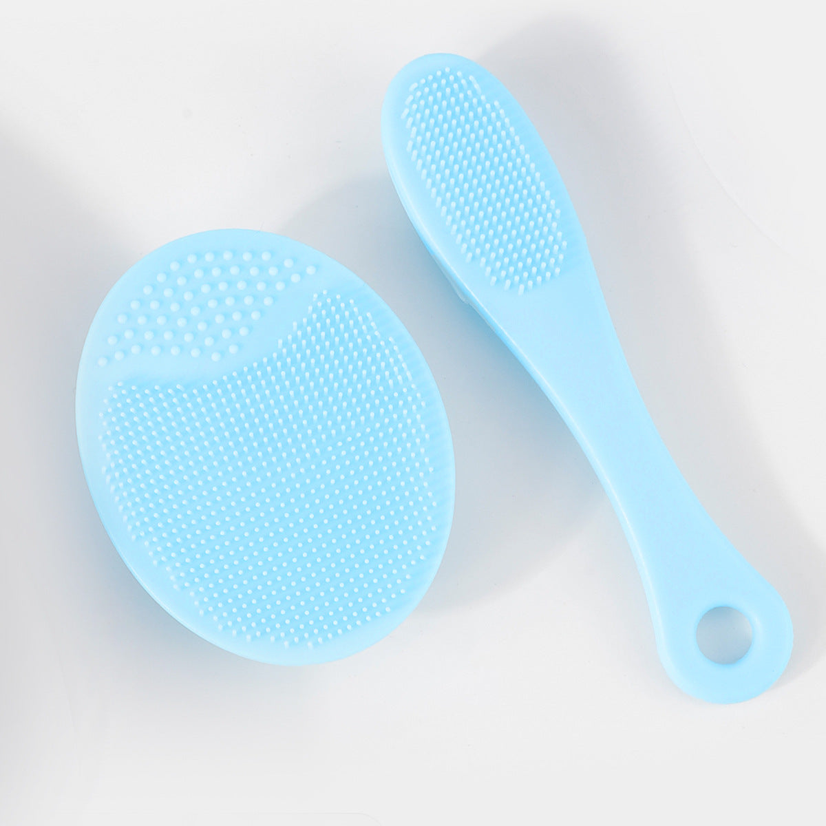Silicone Facial Cleansing Brush with Nose Cleaner