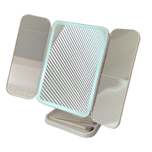 Portable LED Makeup Mirror Storage Box - Perfect Lighting, Anywhere You Go