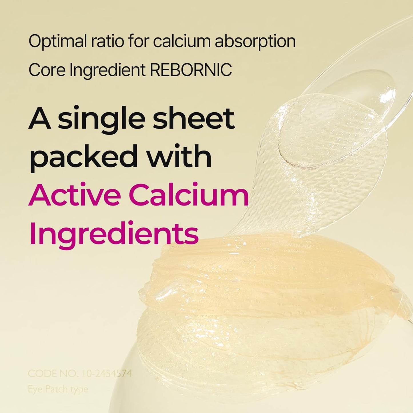 Dr. Melaxin Calcium Volume Eye Patch — Smooth, Bright & Lift Tired Eyes Fast