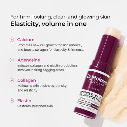 Dr. Melaxin Calcium Multi Balm Stick — Smooth Wrinkles & Lift Skin Instantly