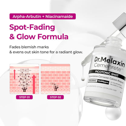 Dr. Melaxin Picotonic Shot Calcium Serum — Fade Dark Spots & Firm Skin Fast