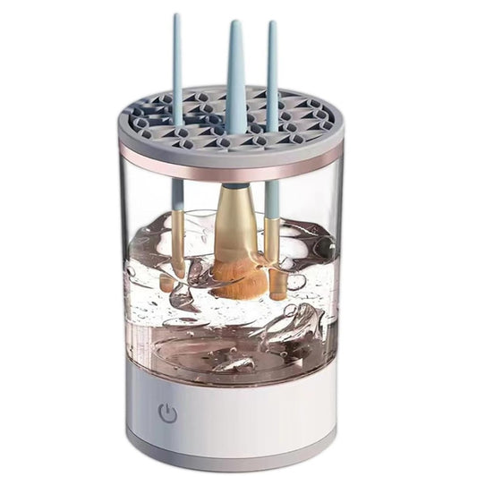 Electric Makeup Brush Cleaner - Clean Brushes, Flawless Skin Fast
