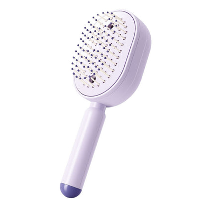 Steam Detangling Brush: Smooth, Shiny Hair in Minutes. No Pulling. No Cords.