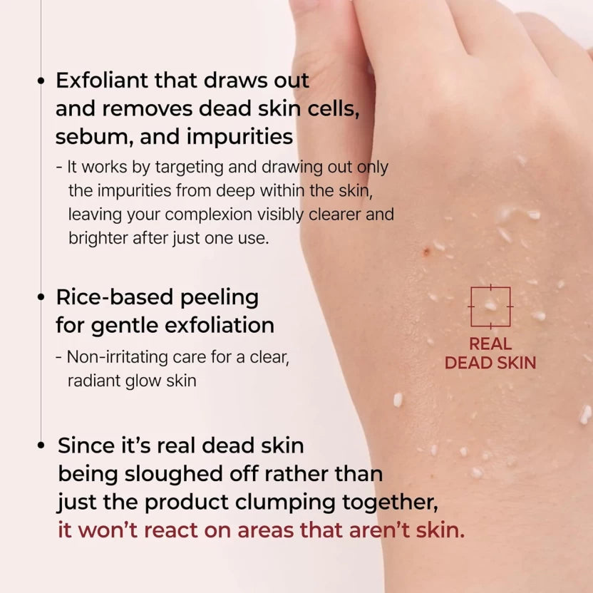 Dr Melaxin White & Black Rice Exfoliating Serum — Smooth Texture, Clear Pores & Hydrate Skin