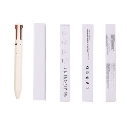 Four-in-One Multifunctional Cosmetic Pen - All Your Makeup Essentials in One