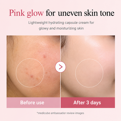 Medicube PDRN Pink Collagen Capsule Cream 55g - A firming, glow-boosting moisturizer for plumper, brighter skin