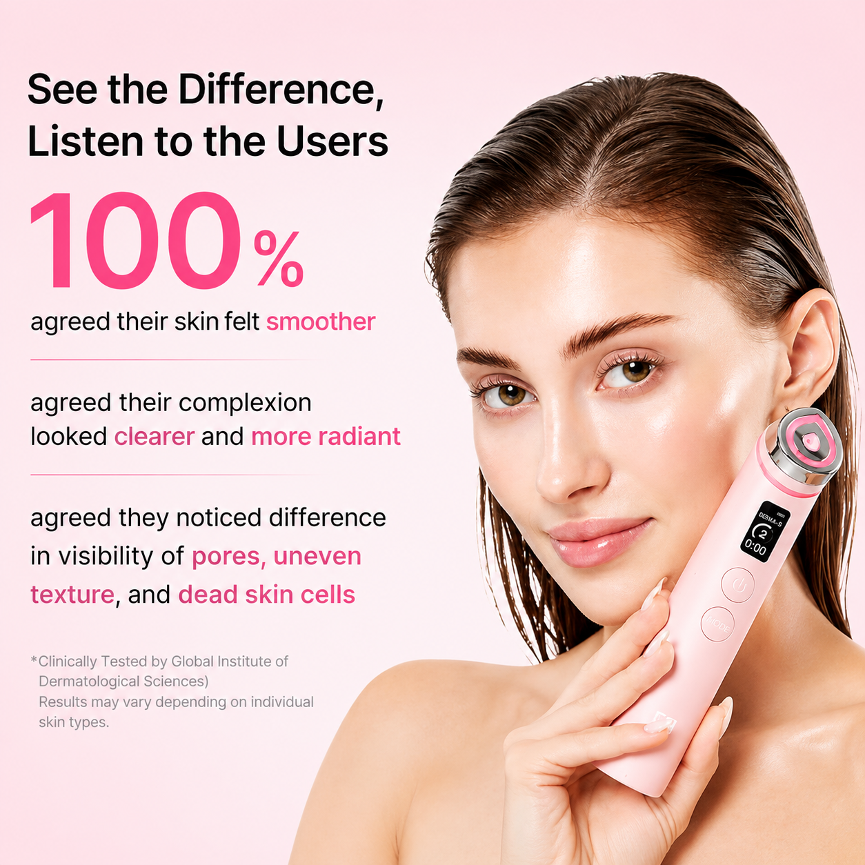 Medicube Age-R Booster Pro Pink - for Clear, Radiant, Firmer-Looking Skin