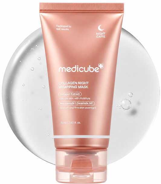 Medicube Collagen Anti-Wrinkle Mask - Wake Up to Firm Hydrated Skin