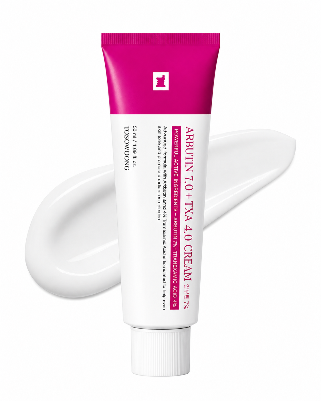 Tosowoong Arbutin 7% + Tranexamic Acid 4% Cream — Fade Dark Spots & Even Skin Tone