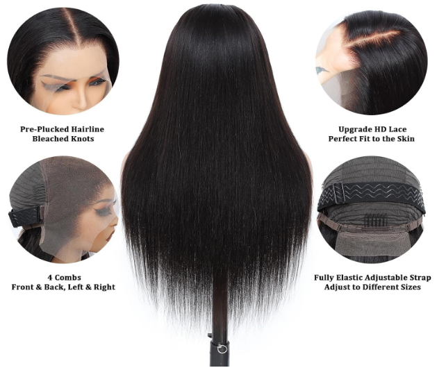 24” 13x6 HD Lace Front Wig — 200% Density, Full & Flawless Ready-to-Wear