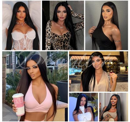 24” 13x6 HD Lace Front Wig — 200% Density, Full & Flawless Ready-to-Wear