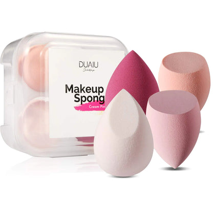 4 Pcs Makeup Sponge Set