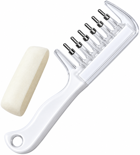 Scalp Oil Applicator Comb - No mess, no wasted product, no greasy hands.