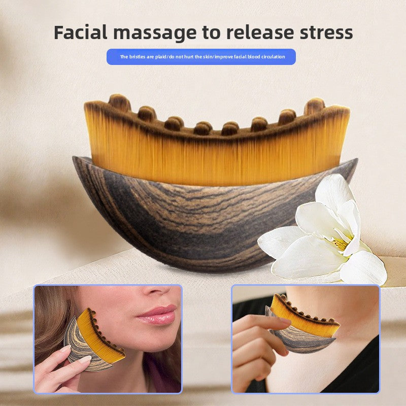 Lymphatic Contour Face Brush - Sculpt, De-Puff & Glow in Minutes