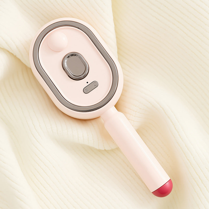 Steam Detangling Brush: Smooth, Shiny Hair in Minutes. No Pulling. No Cords.