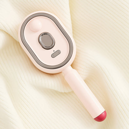 Steam Detangling Brush: Smooth, Shiny Hair in Minutes. No Pulling. No Cords.