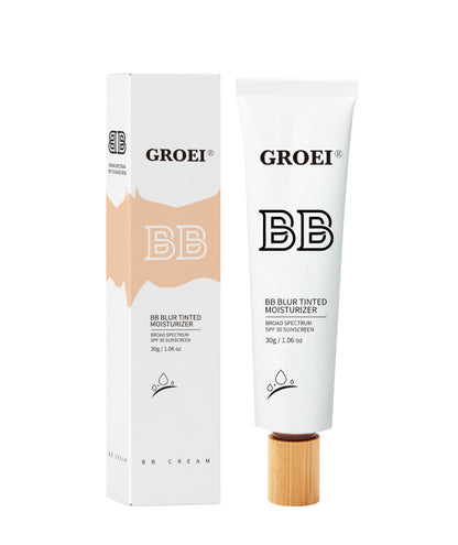 BB Cream Tinted Moisturizer Concealer - Blur Textured Skin Instantly (No Filter Needed)