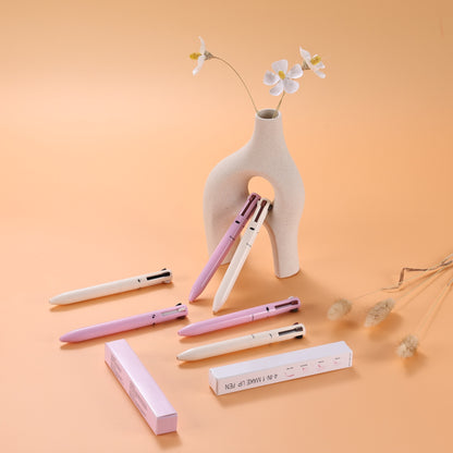 Four-in-One Multifunctional Cosmetic Pen - All Your Makeup Essentials in One