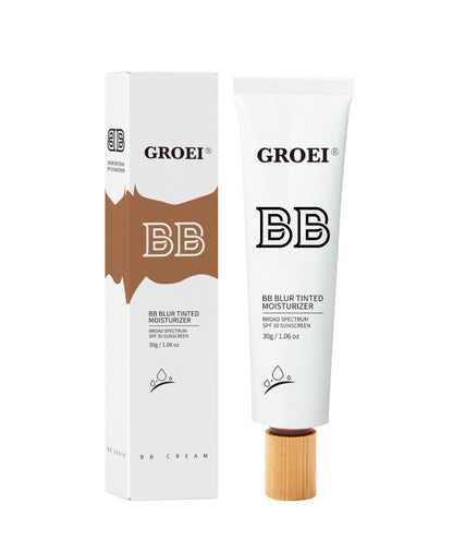 BB Cream Tinted Moisturizer Concealer - Blur Textured Skin Instantly (No Filter Needed)