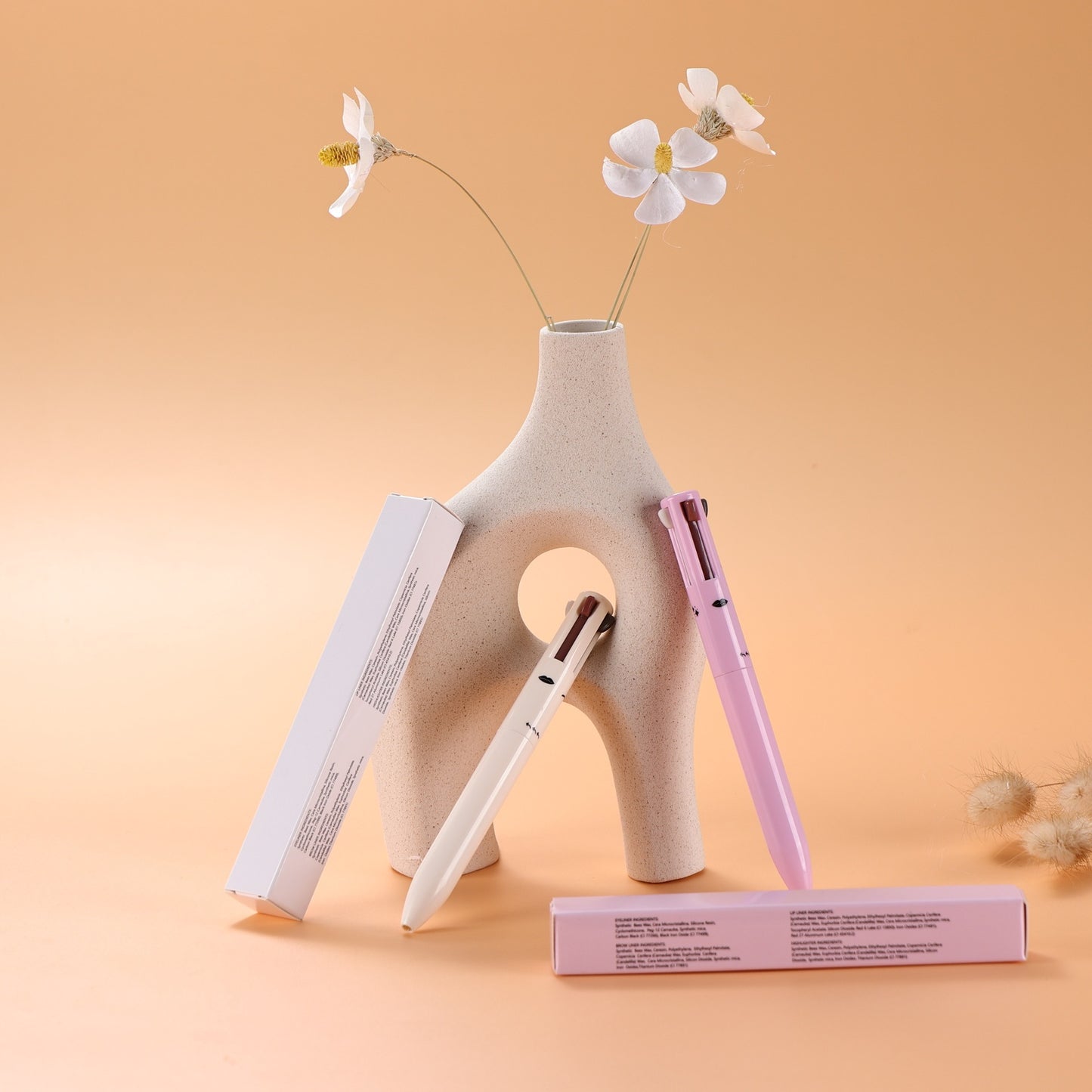 Four-in-One Multifunctional Cosmetic Pen - All Your Makeup Essentials in One