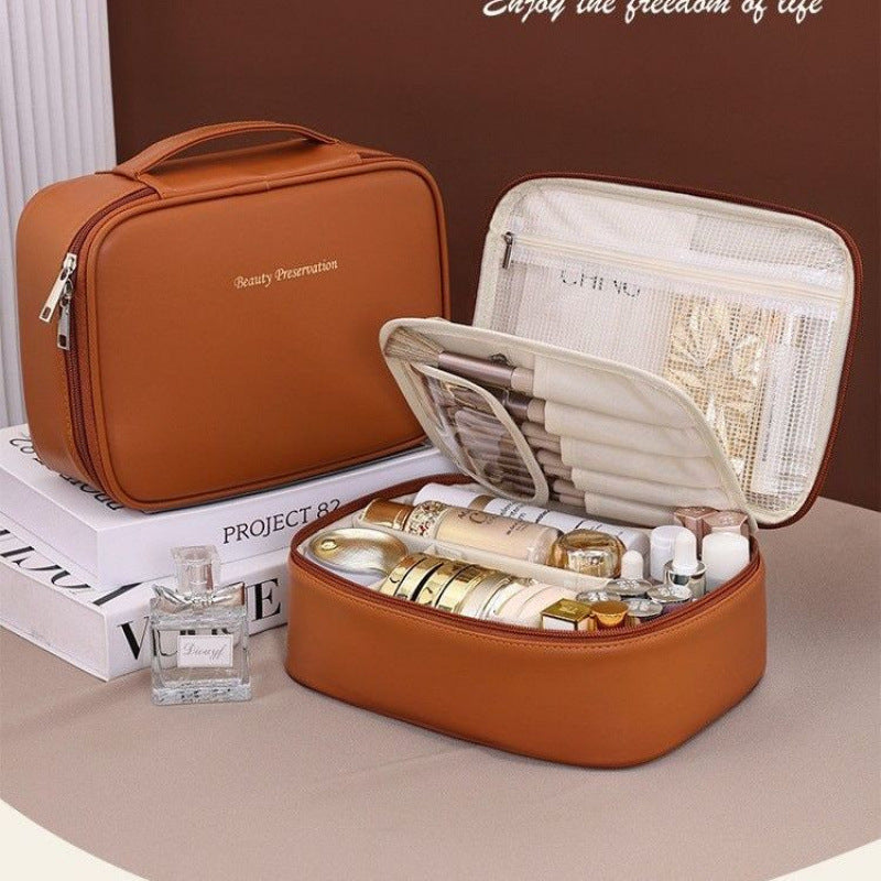 Large-Capacity Multifunctional Makeup Bag