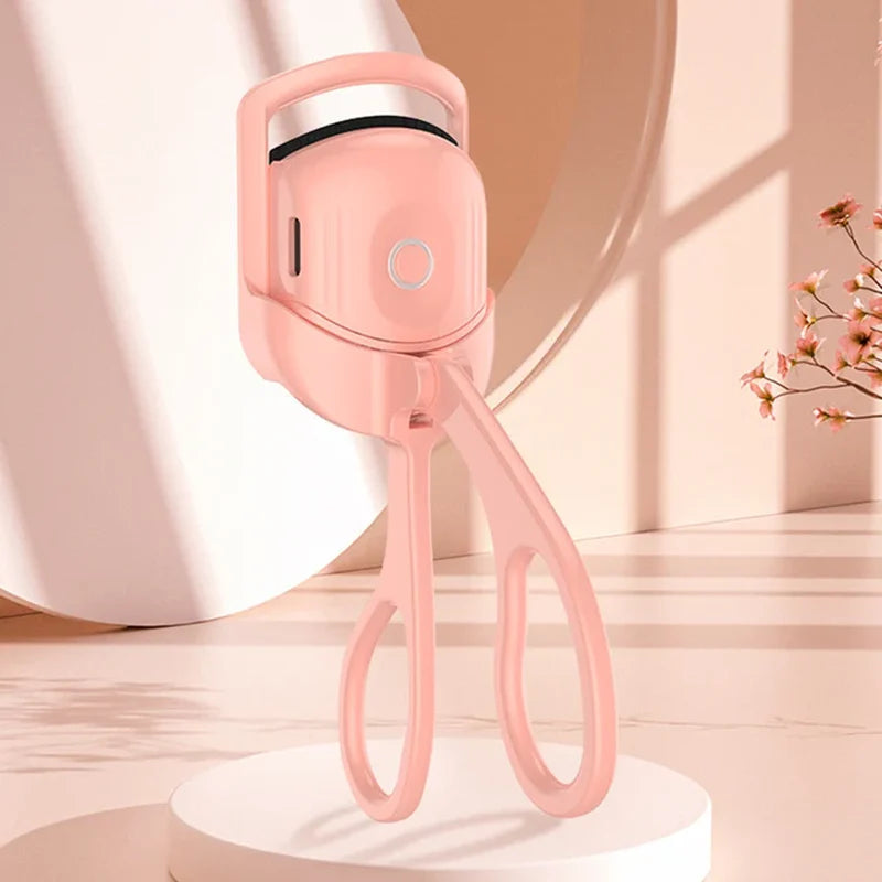 Portable Electric Heated Eyelash Curler — Perfectly Curled Lashes Anywhere