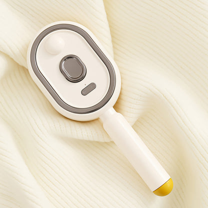 Steam Detangling Brush: Smooth, Shiny Hair in Minutes. No Pulling. No Cords.