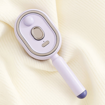 Steam Detangling Brush: Smooth, Shiny Hair in Minutes. No Pulling. No Cords.