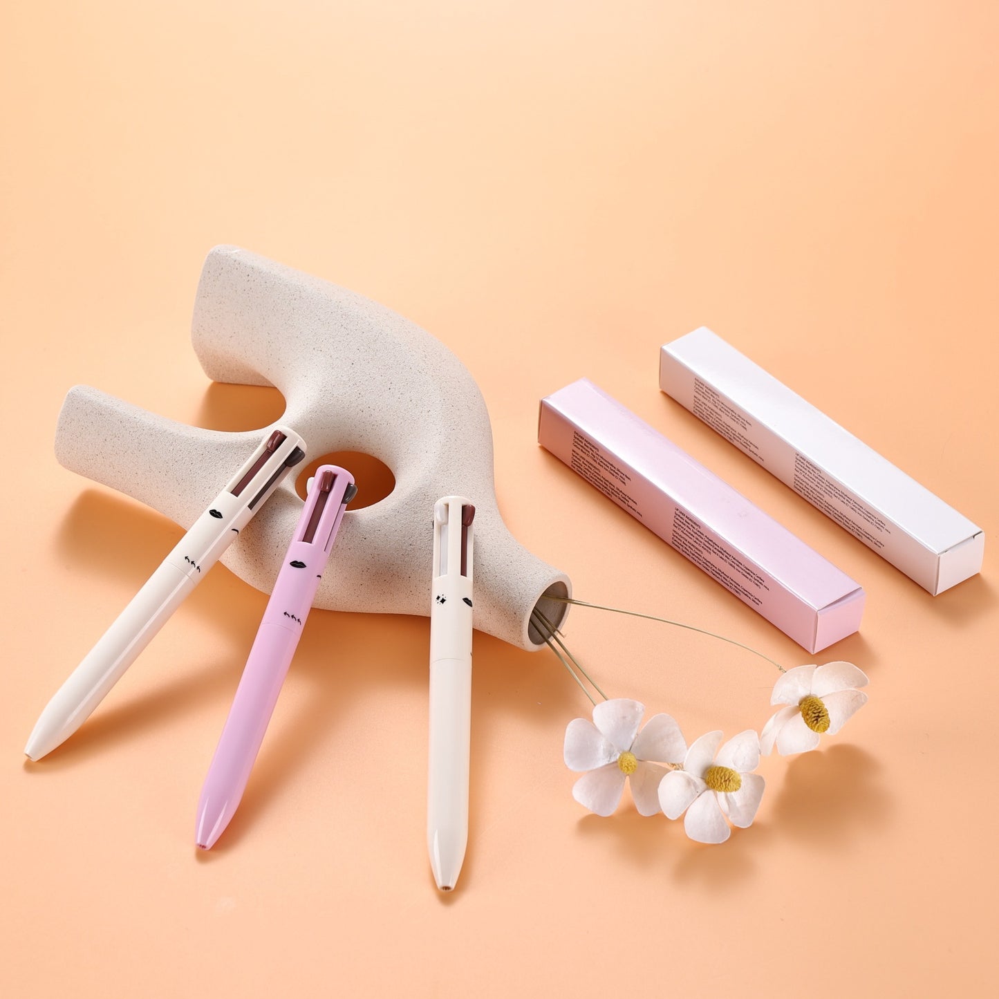 Four-in-One Multifunctional Cosmetic Pen - All Your Makeup Essentials in One