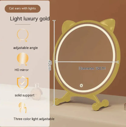 Desktop Smart LED Makeup Mirror
